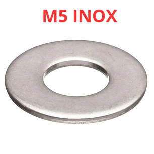 Golilla Plana M5, Acero Inoxidable