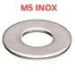 Golilla Plana M5, Acero Inoxidable - Miniatura 1