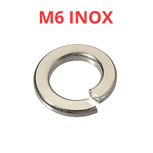 Golilla de Presión M6, Acero Inoxidable, Pack 25 Unidades