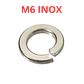 Golilla de Presión M6, Acero Inoxidable, Pack 25 Unidades - Miniatura 1