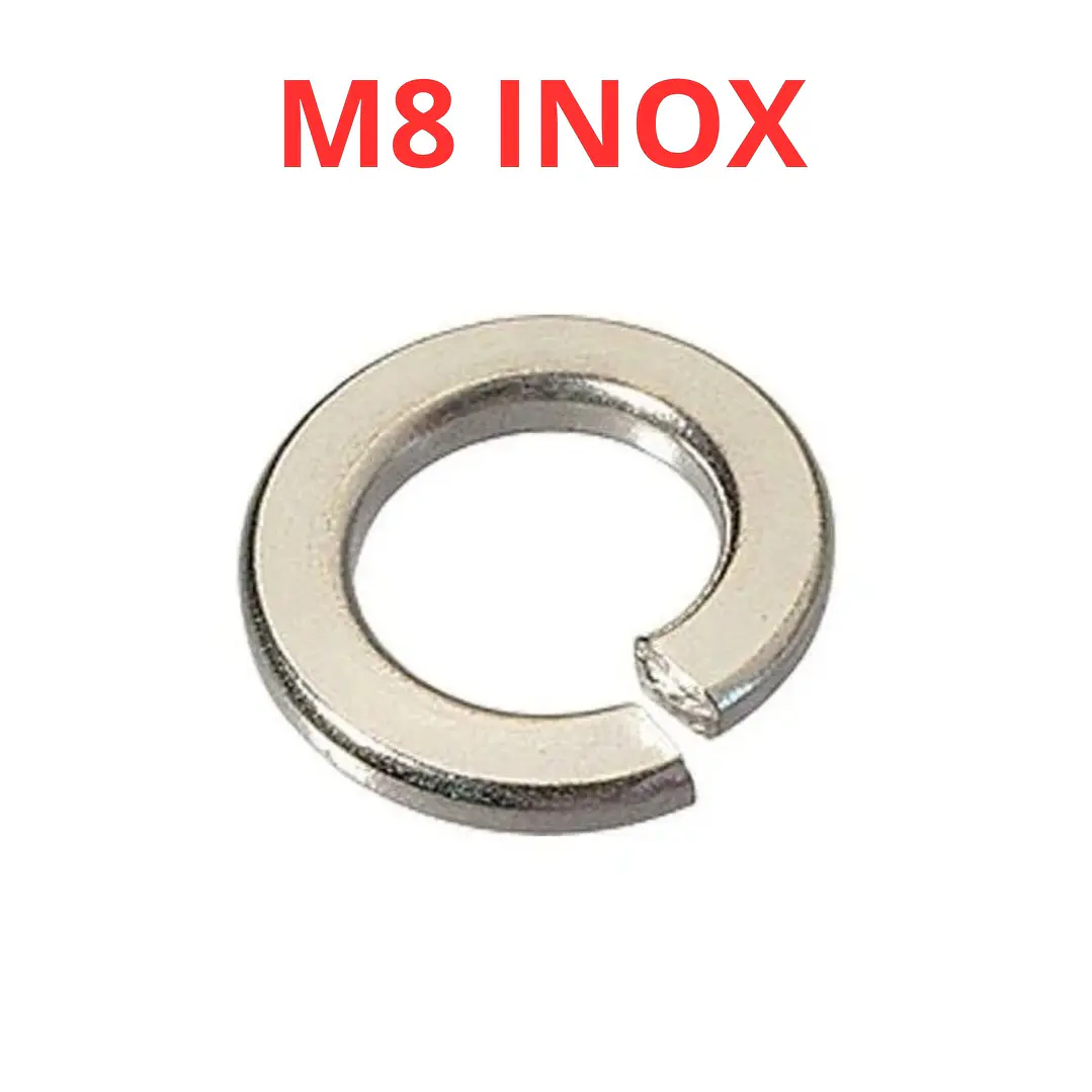 Golilla de Presión M8, Acero Inoxidable, Pack 50 Unidades 1