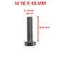 Perno Hexagonal M10 X 40mm Acero Inoxidable - Miniatura 1