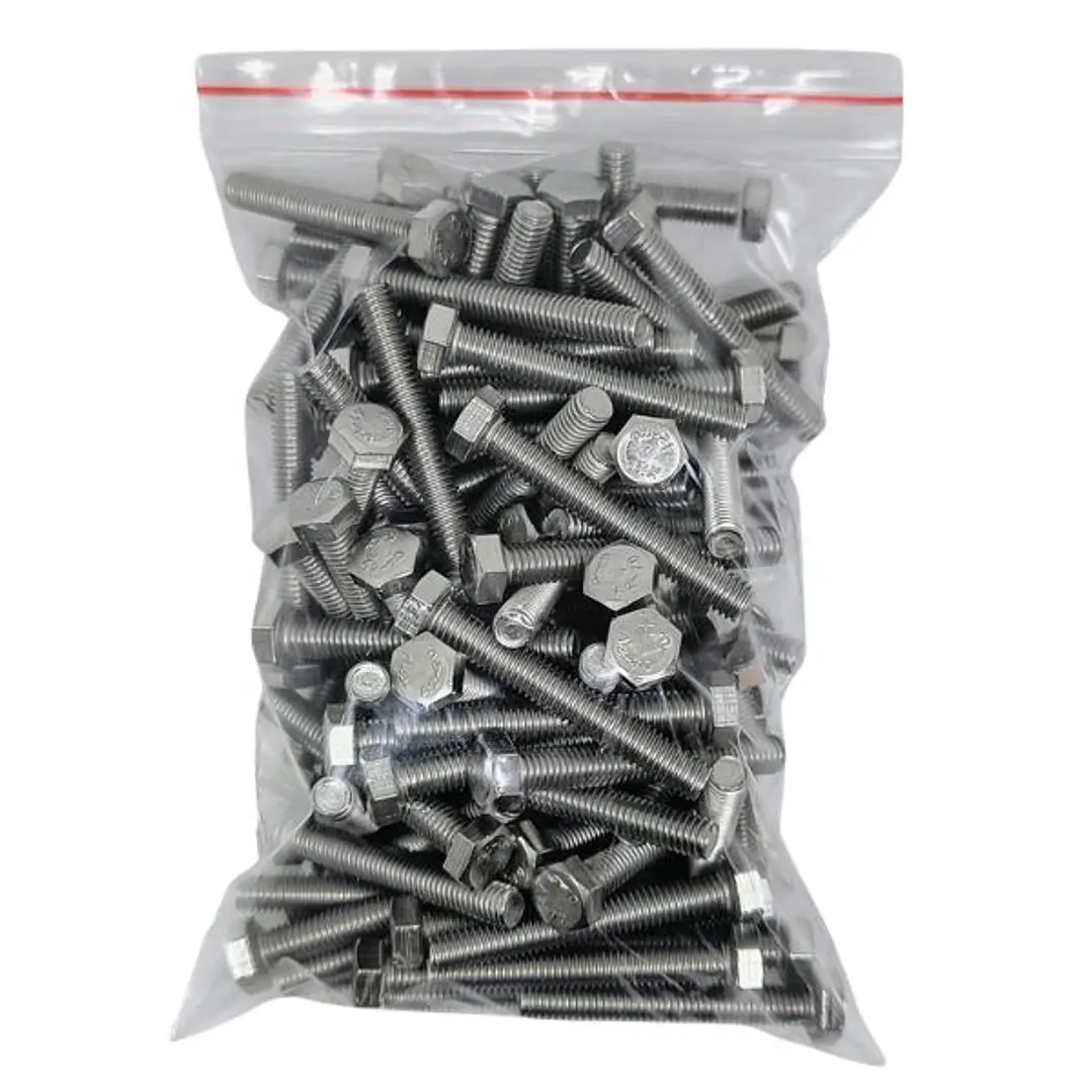 Perno Hexagonal M6 X 30mm Acero Inoxidable, Pack 100 Unidades 3