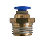 Conector Recto Hilo 1/4 X 4mm Neumático - Miniatura 3