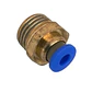 Conector Recto Hilo 1/4 X 4mm Neumático Pack 10 Unidades - Miniatura 2