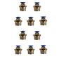 Conector Recto Hilo 1/4 X 4mm Neumático Pack 10 Unidades - Miniatura 1