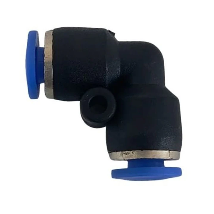 Conector Codo 4mm X 4mm 2