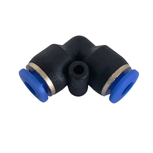 Conector Codo 4mm X 4mm, Pack 5 Unidades