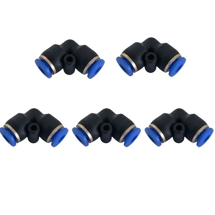 Conector Codo 4mm X 4mm, Pack 5 Unidades 1