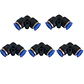 Conector Codo 4mm X 4mm, Pack 5 Unidades - Miniatura 1