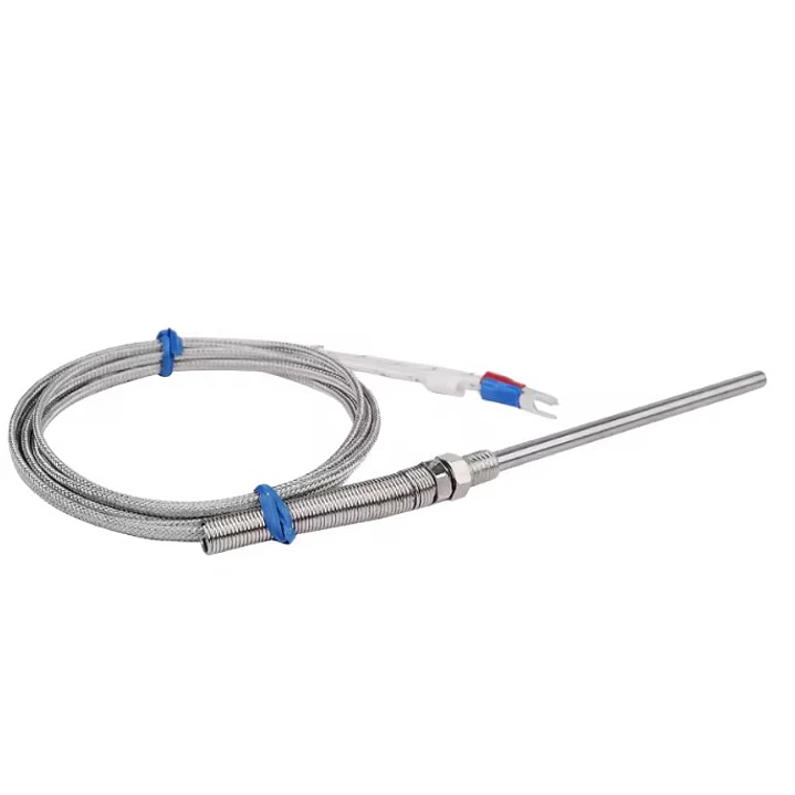 Sonda Termocupla Tipo K 0-400°c, Largo 10cm, Cable 5mts 1