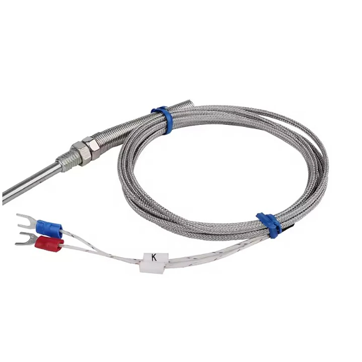 Sonda Termocupla Tipo K 0-400°c, Largo 10cm, Cable 5mts 4