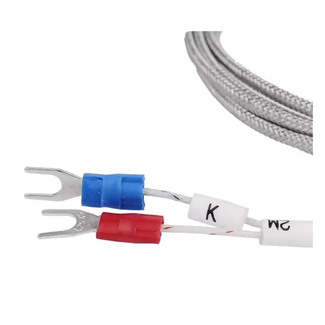 Sonda Termocupla Tipo K 0-400°c, Largo 10cm, Cable 5mts 5