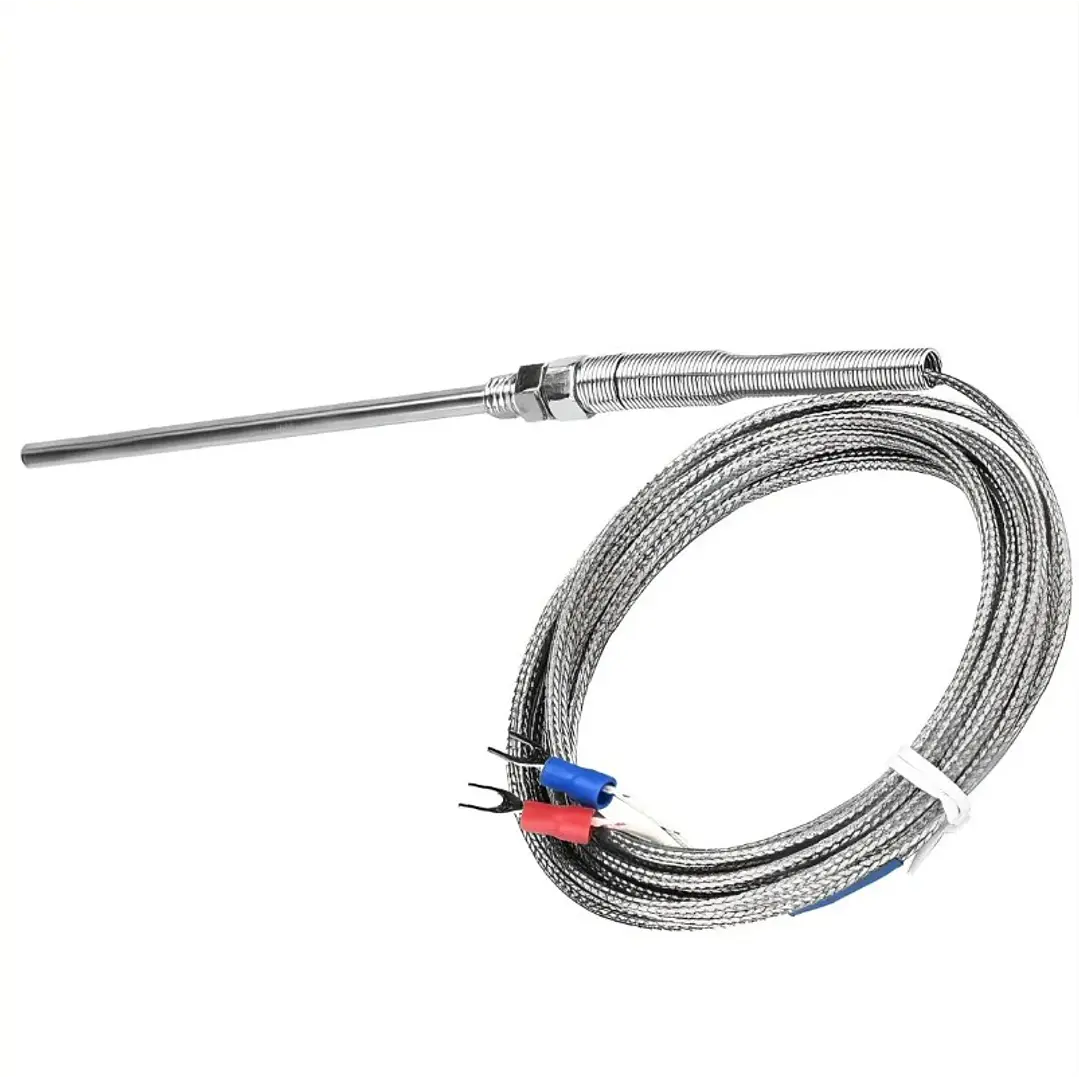 Sonda Termocupla Tipo K 0-400°c, Largo 10cm, Cable 5mts 2