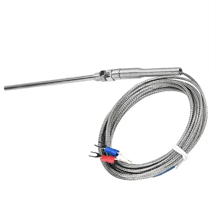 Sonda Termocupla Tipo K 0-400°c, Largo 10cm, Cable 5mts 2
