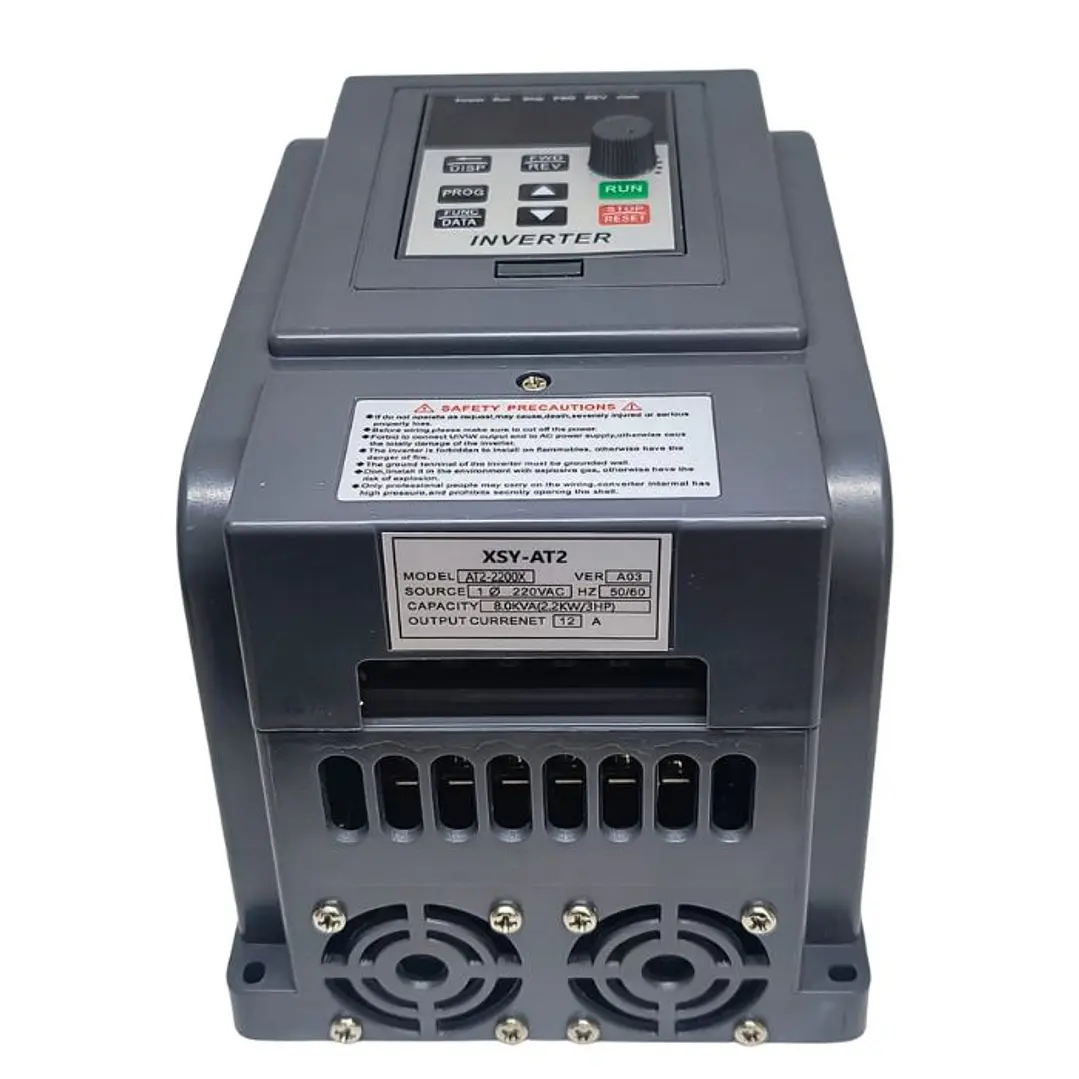 Variador De Frecuencia Para Motor Monofásico 220v, 2,2kw 3