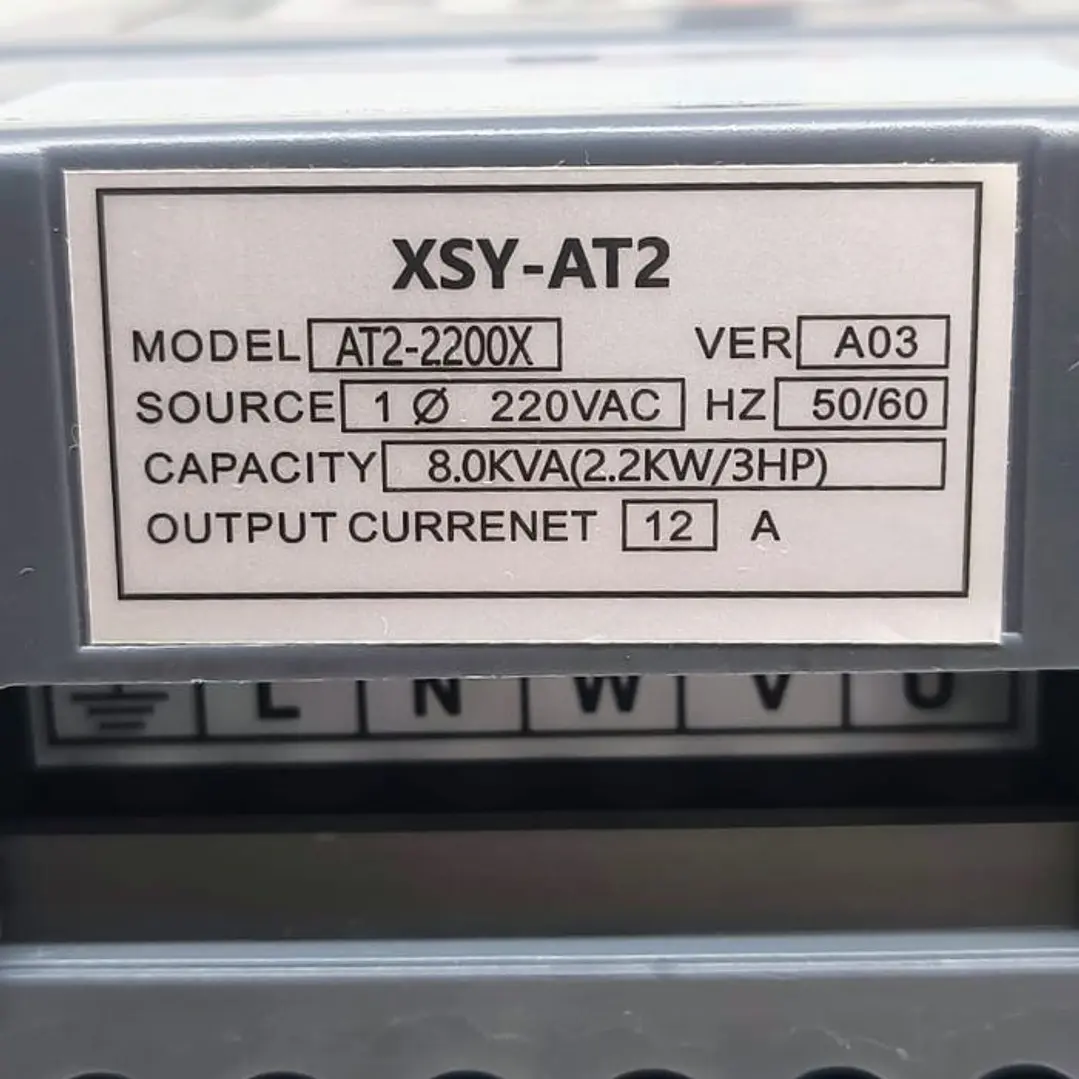 Variador De Frecuencia Para Motor Monofásico 220v, 2,2kw 10
