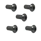 Perno Allen M4x10mm, Cabeza Botón, Inox 304, Pack 5 Unidades - Miniatura 1