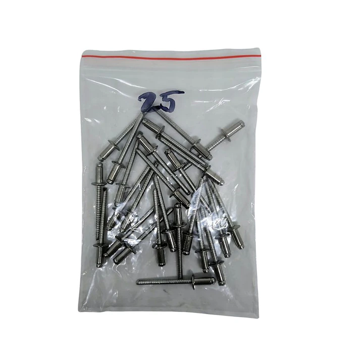 Remache Pop Acero Inoxidable 304, 3,2 X 8mm, Pack 25 Unid. 1