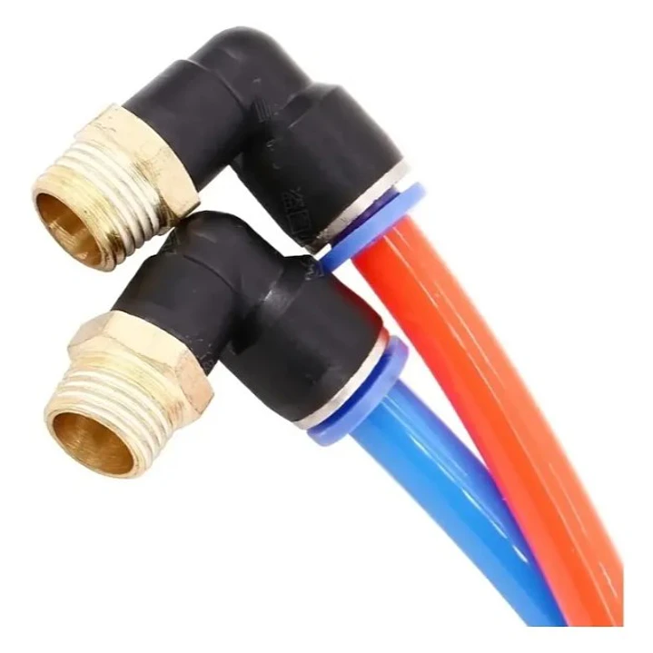 Conector Codo 1/8 X 4mm, Pack 2 Unidades 3