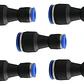 Conector Reductor 6mm A 4 mm, Pack 5 Unidades - Miniatura 3