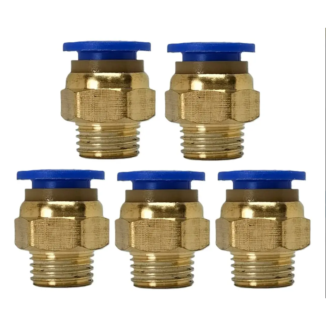 Conector Recto Hilo 1/8 X 4mm Neumático Pack 5 Unidades 2