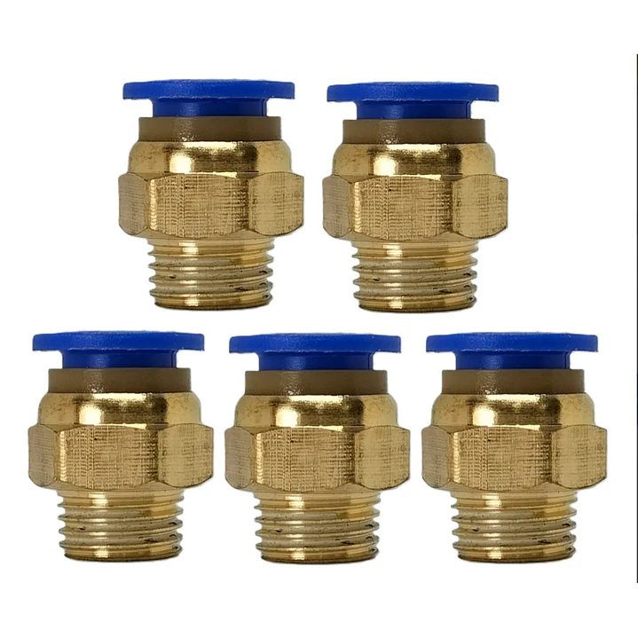 Conector Recto Hilo 1/8 X 4mm Neumático Pack 5 Unidades 2