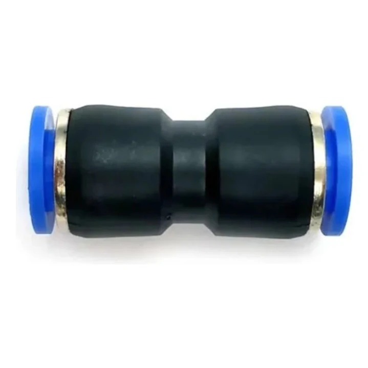 Conector Unión Recta Tubo 4mm Copla Recta 4