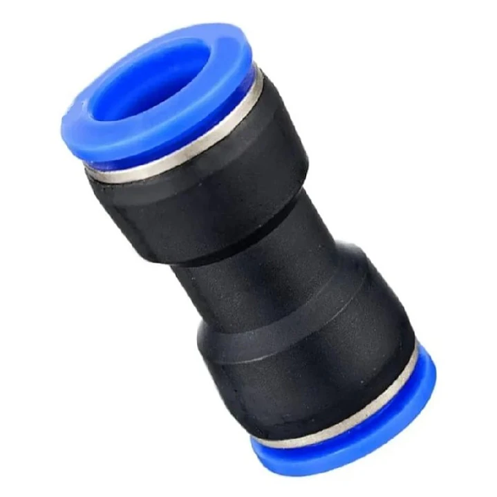 Conector Unión Recta Tubo 4mm Copla Recta Pack 5 Unidades 2