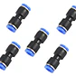 Conector Unión Recta Tubo 4mm Copla Recta Pack 5 Unidades - Miniatura 1
