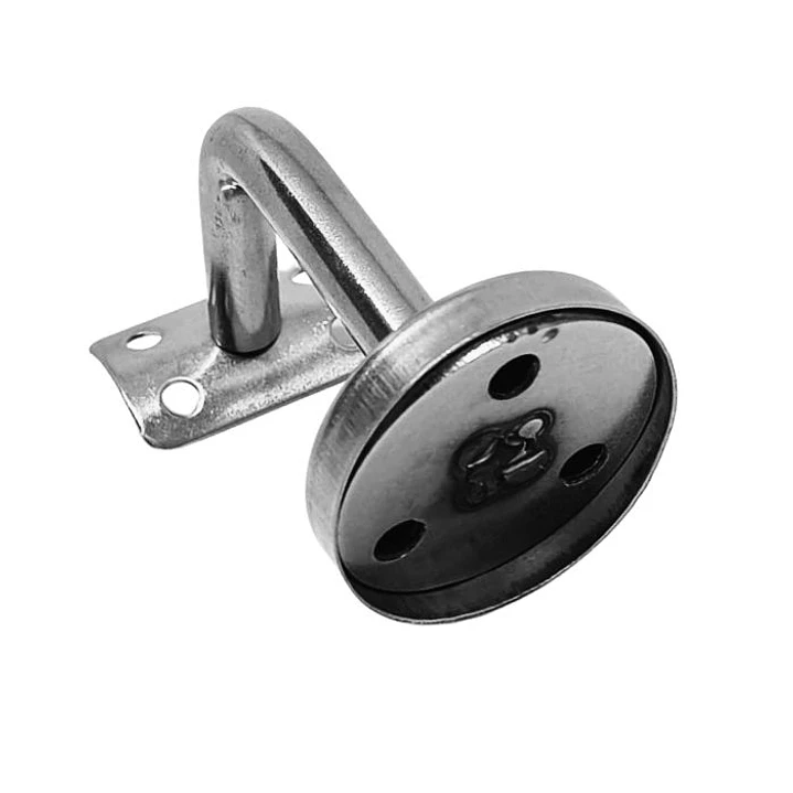 Soporte Escuadra Curvo Pasamanos Escalera Acero Inox 1 Unidad 3