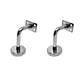 Soporte Escuadra Recto Pasamanos Escalera Acero Inox 2 Unidades - Miniatura 1