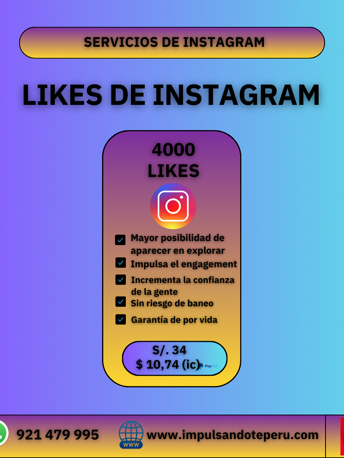 4000 LIKES DE INSTAGRAM 1