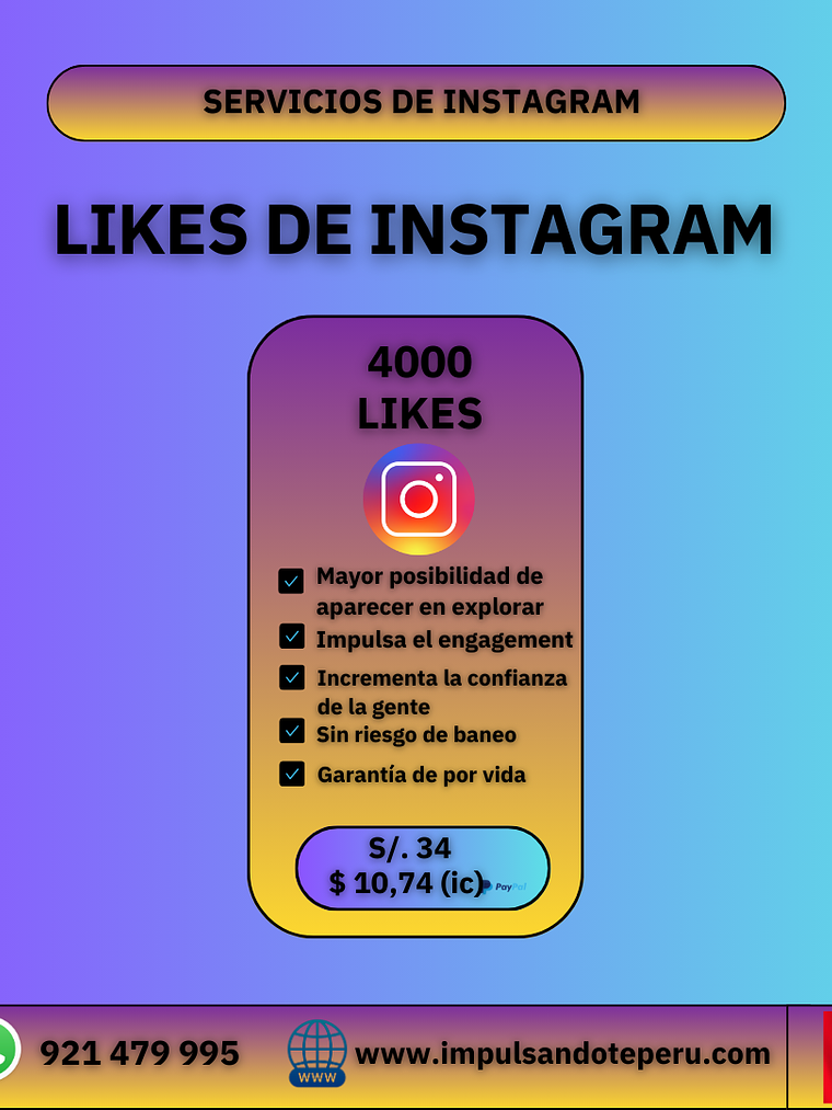 4000 LIKES DE INSTAGRAM 1