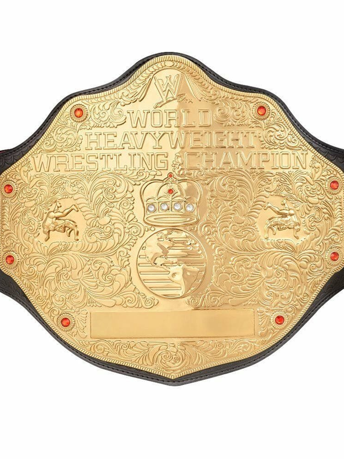WWE WORLD HEAVYWEIGHT CHAMPIONSHIP CLASSIC BIG GOLD O2-14 - CINTURÓN DE LUCHA LIBRE 1