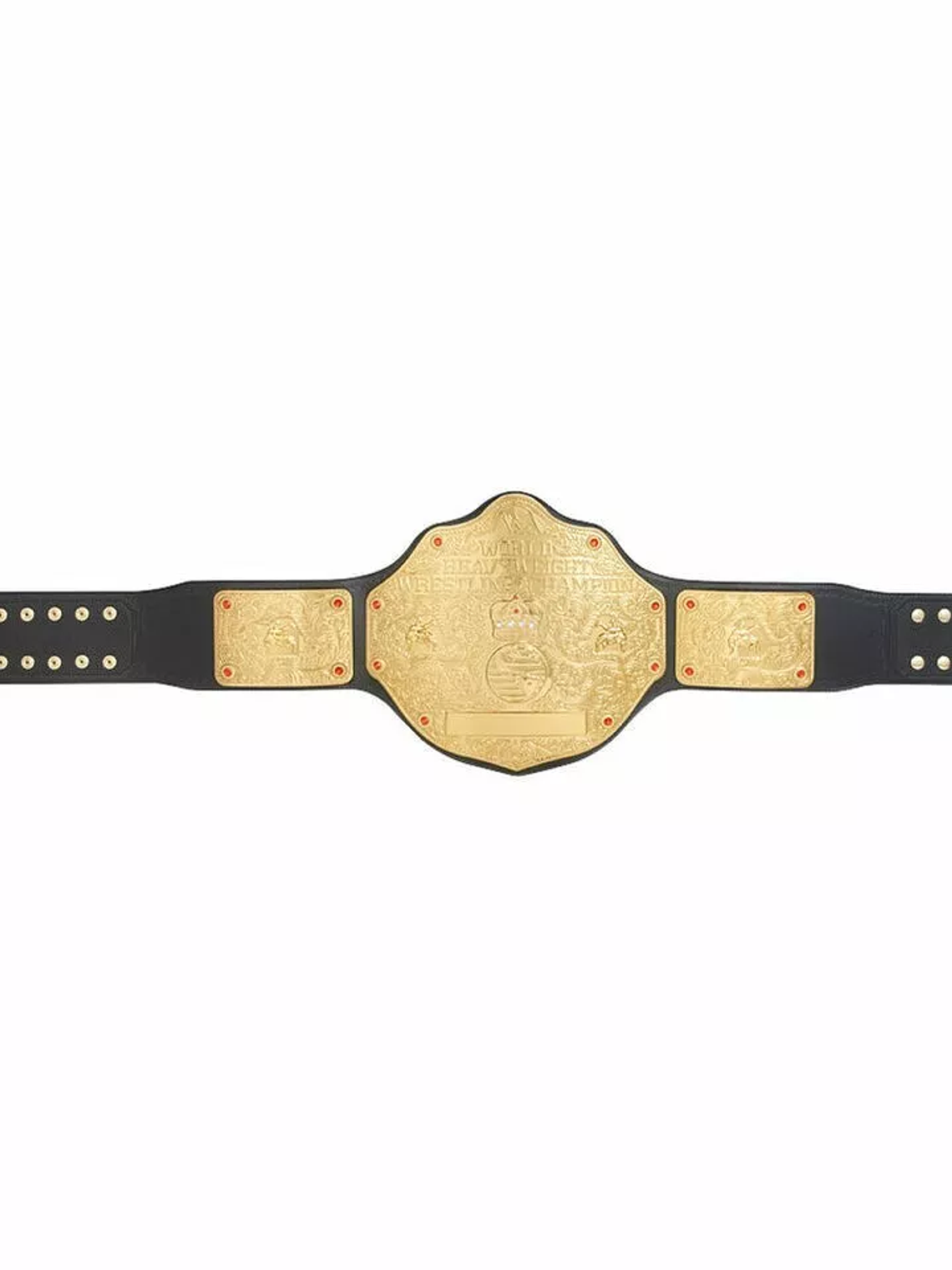 WWE WORLD HEAVYWEIGHT CHAMPIONSHIP CLASSIC BIG GOLD O2-14 - CINTURÓN DE LUCHA LIBRE 3
