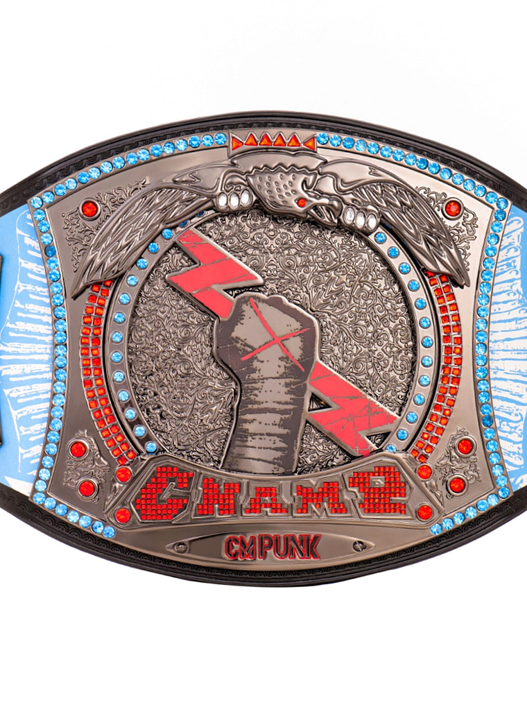 WWE CM PUNK 434-DAY RECORD CHAMPIONSHIP - CINTURÓN DE LUCHA LIBRE  1