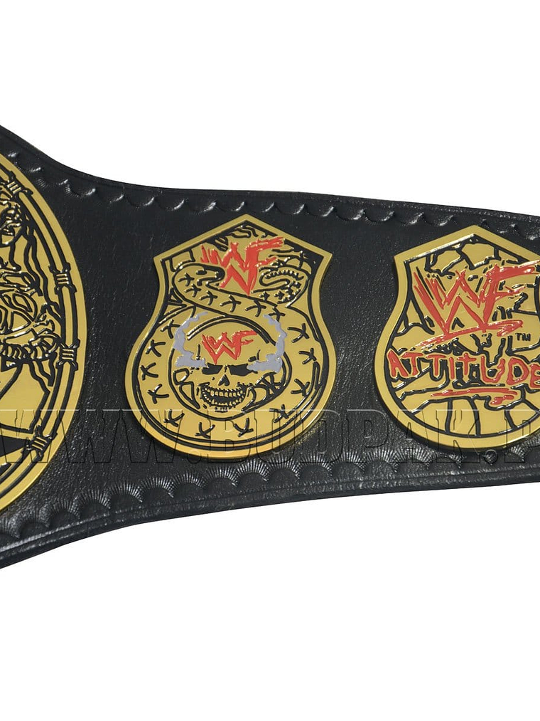 WWE STONE COLD STEVE AUSTIN SMOKING SKULL CHAMPIONSHIP - CINTURÓN DE LUCHA LIBRE 3