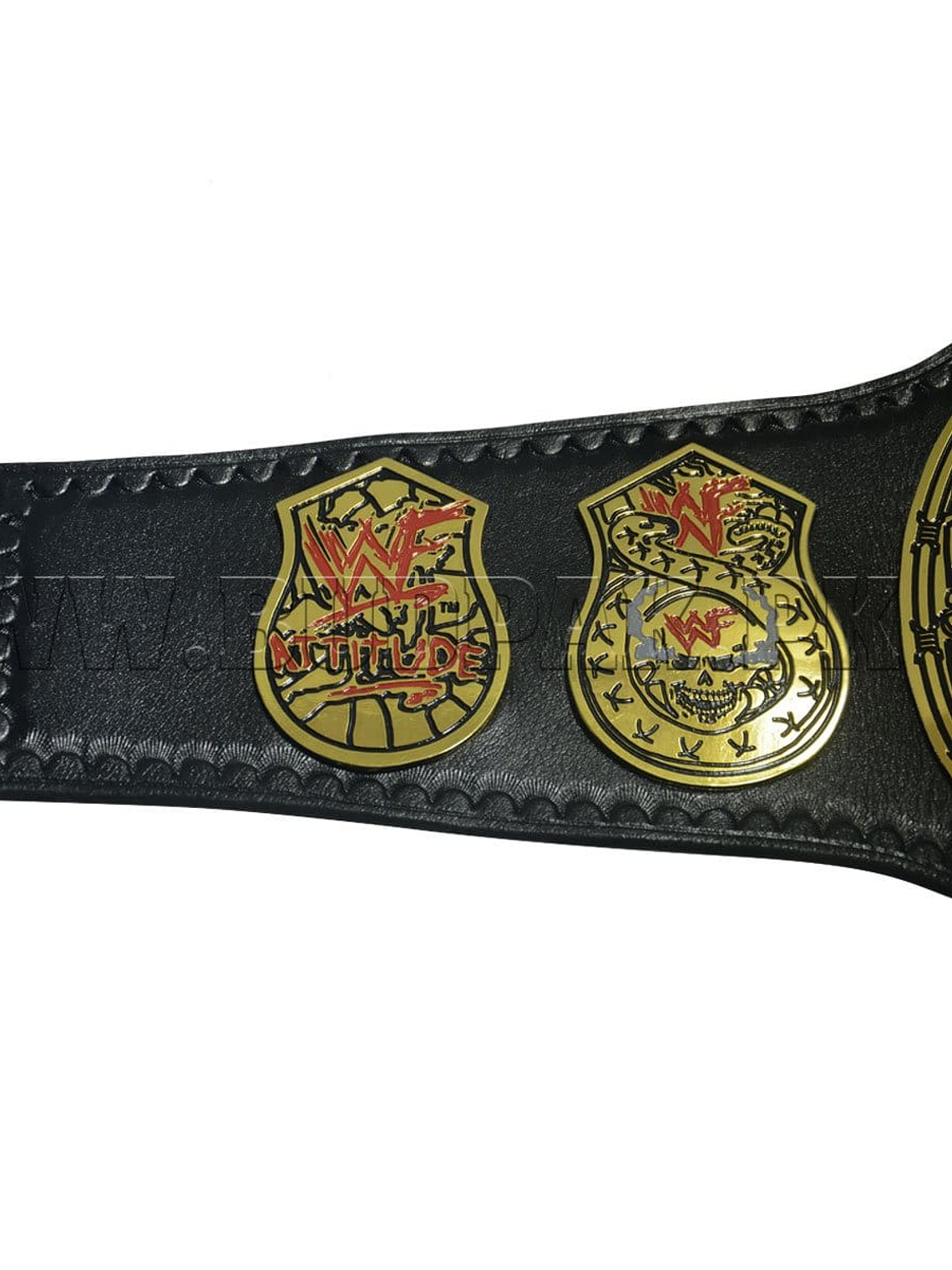 WWE STONE COLD STEVE AUSTIN SMOKING SKULL CHAMPIONSHIP - CINTURÓN DE LUCHA LIBRE 5