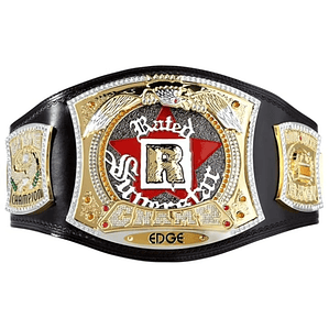 WWE EDGE RATED R SUPERSTAR CHAMPIONSHIP - CINTURÓN DE LUCHA LIBRE