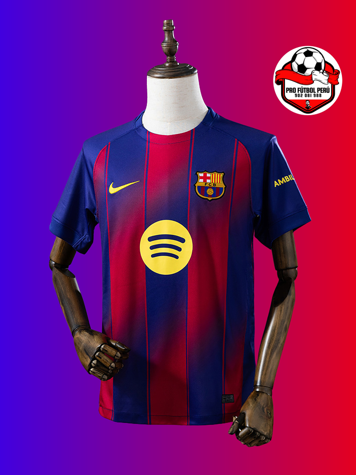 Camiseta del Barcelona local 25/26 versión fan 1
