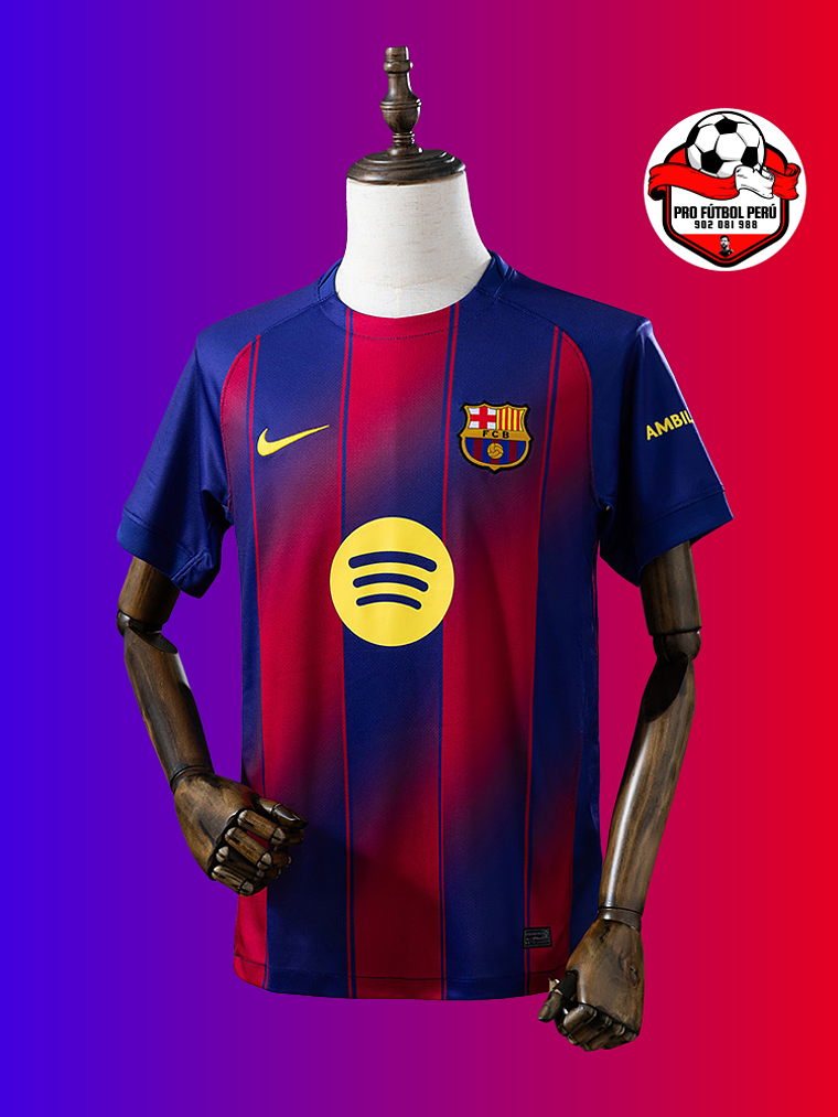 Camiseta del Barcelona local 25/26 versión fan 1