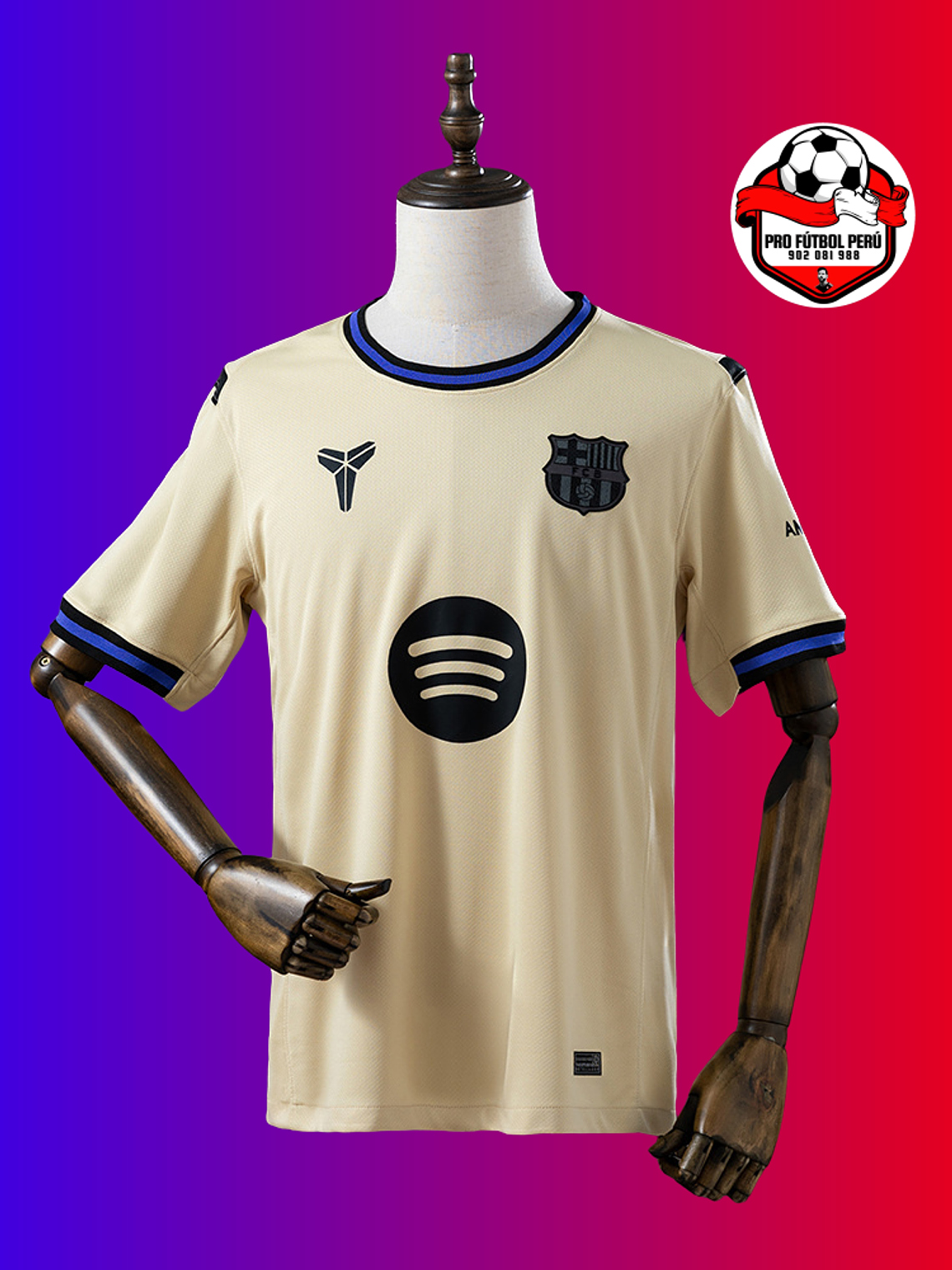 Camiseta del Barcelona visitante 25/26 versión fan 1