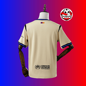 Camiseta del Barcelona visitante 25/26 versión fan