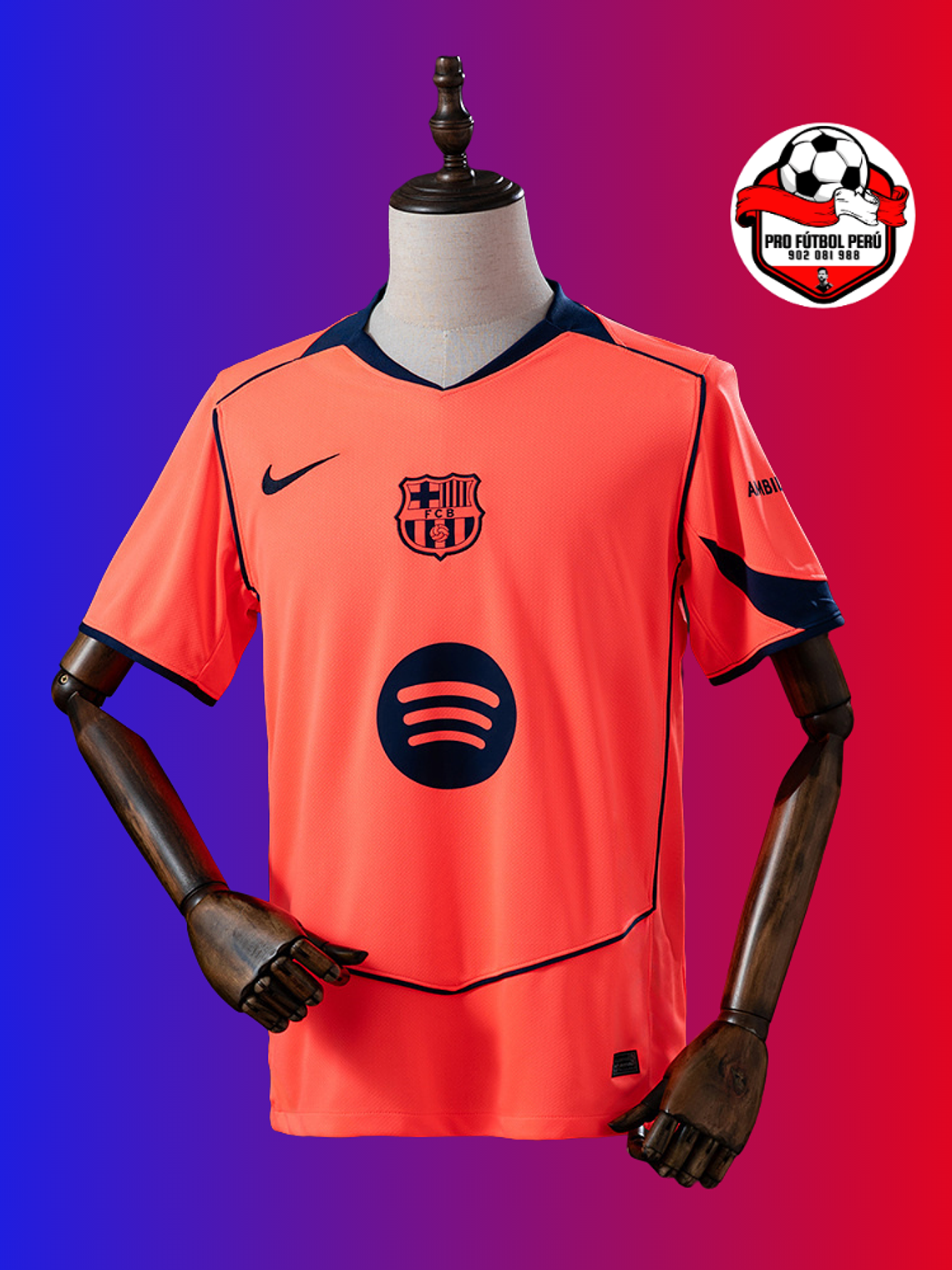 Camiseta del Barcelona 3° 25/26 versión fan 1