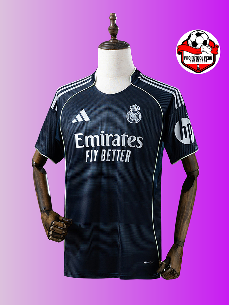 Camiseta del Real Madrid visitante 25/26 versión fan 1