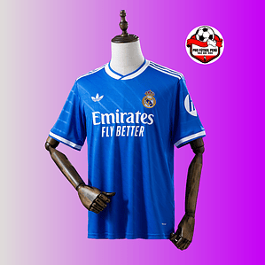 Camiseta del Real Madrid 3° 25/26 versión fan