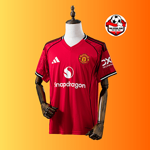 Camiseta del Manchester United local 25/26 versión fan 