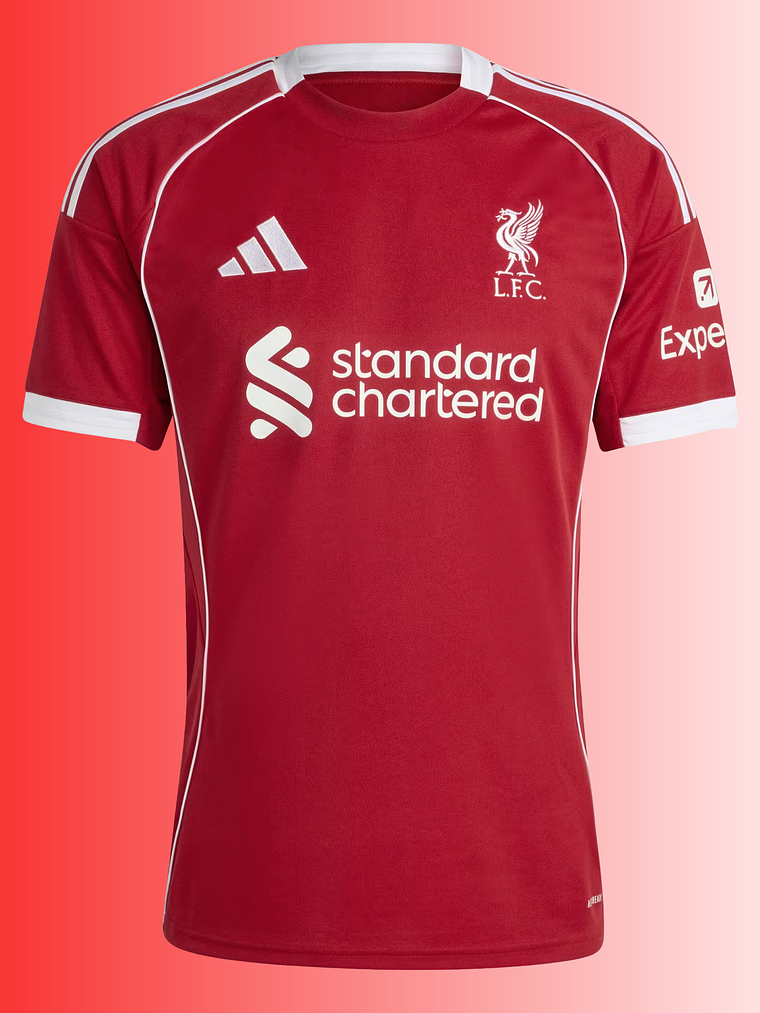 Camiseta local del Liverpool 25/26 1