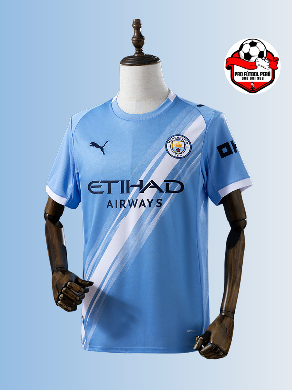 Camiseta titular del Manchester City 25/26 versión fan 1